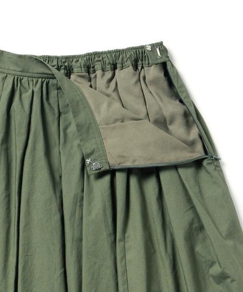 BEAMS LIGHTS Women's（ビームスライツ ウィメンズ）の「BEAMS LIGHTS / タイプライター ミディアムスカート（スカート・レディース・オフホワイト/ベージュ/オリーブ・38/36）」の4枚目の写真