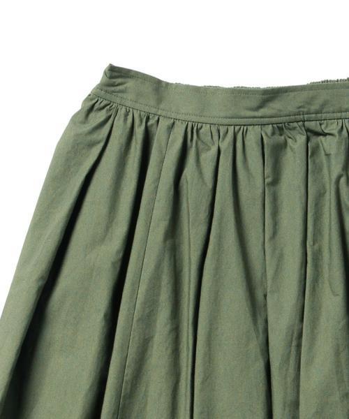 BEAMS LIGHTS Women's（ビームスライツ ウィメンズ）の「BEAMS LIGHTS / タイプライター ミディアムスカート（スカート・レディース・オフホワイト/ベージュ/オリーブ・38/36）」の5枚目の写真