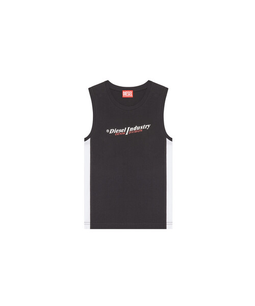 DIESEL（ディーゼル）の「キッズ タンクトップ Tシャツ ロゴ（タンクトップ・キッズ・ブラック・4Y/12Y/14Y/8Y/10Y/6Y）」の3枚目の写真
