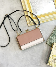 cache cache | カシュカシュ cachecache / WEB限定カラーコンビウォレットショルダーバッグ(ショルダーバッグ)