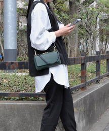 cache cache（カシュ カシュ）の「カシュカシュ cachecache / WEB限定カラーコンビウォレットショルダーバッグ（ショルダーバッグ）」