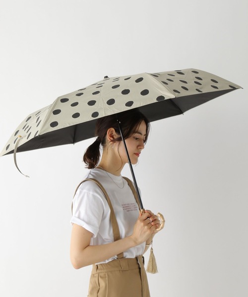 LEPSIM（レプシィム）の「晴雨兼用/折り畳み傘[柄]　178396（折りたたみ傘・レディース・ブラック/ブルー/ベージュ・ONE SIZE）」の18枚目の写真