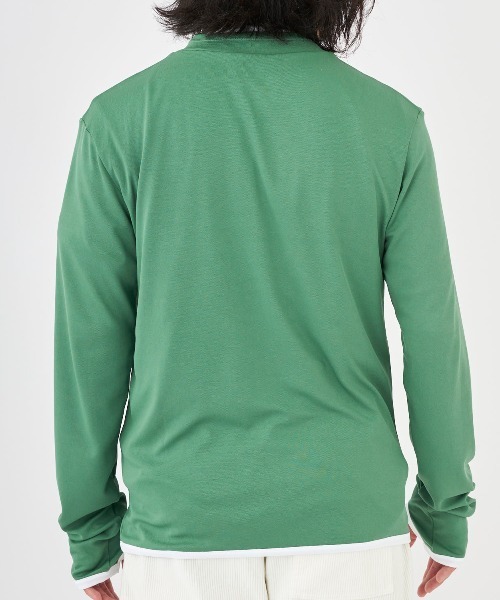 Ocean Pacific（オーシャンパシフィック）の「【OP:オーピー】UVジップパーカー  水陸両用ウェア（ラッシュガード・メンズ・ブラック/ネイビー/ロイヤルブルー/ホワイト/グリーン・MEDIUM/LARGE/X-LARGE）」の14枚目の写真