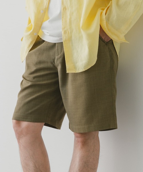URBAN RESEARCH DOORS(アーバンリサーチドアーズ)の「『吸水速乾』リネンライクイージーショーツ(その他パンツ・メンズ・インディゴブルー/オリーブ/チャコールグレー・MEDIUM/LARGE)」の4枚目の写真