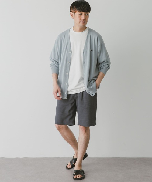 URBAN RESEARCH DOORS(アーバンリサーチドアーズ)の「『吸水速乾』リネンライクイージーショーツ(その他パンツ・メンズ・インディゴブルー/オリーブ/チャコールグレー・MEDIUM/LARGE)」の14枚目の写真