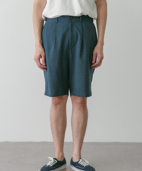 URBAN RESEARCH DOORS(アーバンリサーチドアーズ)の「『吸水速乾』リネンライクイージーショーツ(その他パンツ・メンズ・インディゴブルー/オリーブ/チャコールグレー・MEDIUM/LARGE)」の18枚目の写真