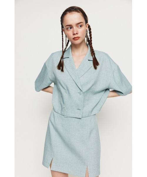 SLY（スライ）の「ASYMMETRY BEADS EARRING アシンメトリー ビーズ イヤリング（イヤリング・レディース・シルバー/ゴールド・FREE）」の5枚目の写真