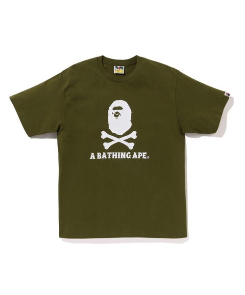 トップス APE CROSSBONE LS TEE A BATHING APE CROSSBONE L/S TEE MENS | us.bapepirate.com