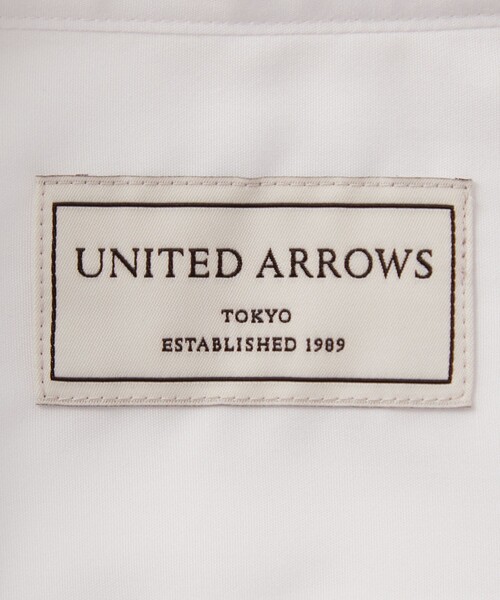 UNITED ARROWS(ユナイテッドアローズ)の「イージーケア AG ブロード レギュラー シャツ -抗菌防臭-(ビジネスシャツ・メンズ・ホワイト/ライトブルー・42cm/39cm/40cm/41cm/38cm/37cm)」の17枚目の写真