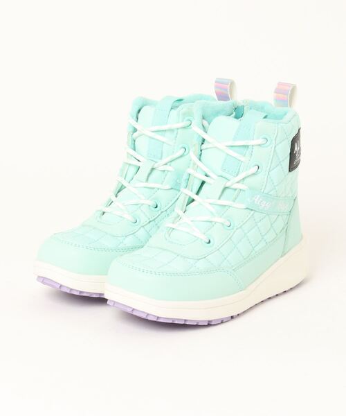 ALGYスノーブーツ風キルティング加工シューズ