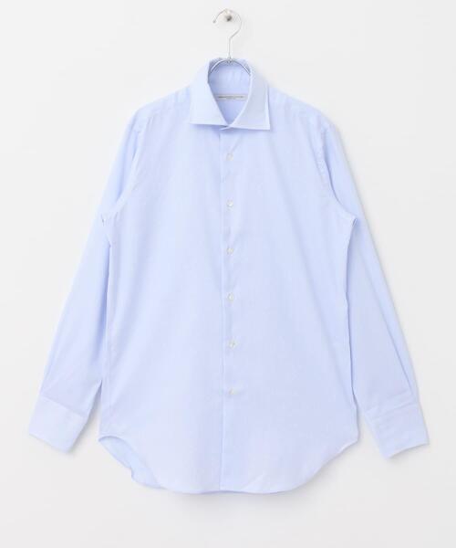 URBAN RESEARCH DOORS(アーバンリサーチドアーズ)の「『イージーケア』LIFE STYLE TAILOR セミワイド細ストライプシャツ(シャツ/ブラウス・メンズ・ピンク系その他/ブルー系その他・38/39/40/41)」の3枚目の写真