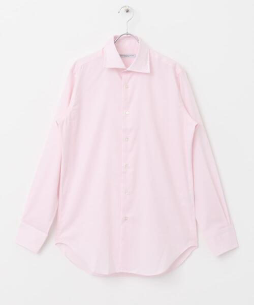 URBAN RESEARCH DOORS(アーバンリサーチドアーズ)の「『イージーケア』LIFE STYLE TAILOR セミワイド細ストライプシャツ(シャツ/ブラウス・メンズ・ピンク系その他/ブルー系その他・38/39/40/41)」の6枚目の写真