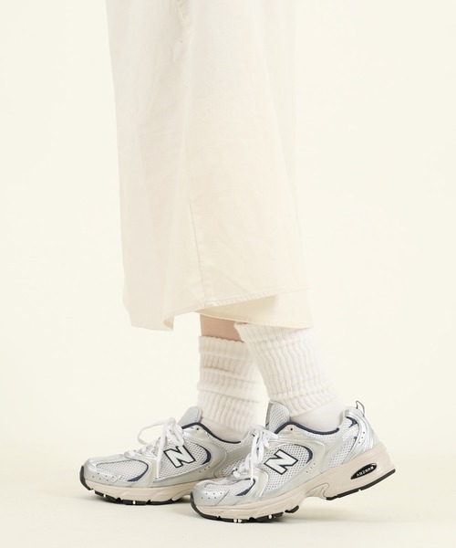 み*ー様 New Balance スニーカー ホワイト シルバー New Balance｜ニューバランスのシューズ（シルバー/銀色系）通販