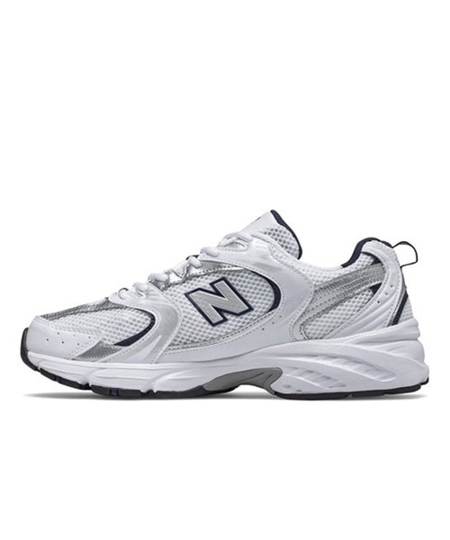 NEW BALANCE(ニューバランス)の「new balance/ニューバランス メンズ レディース スニーカー カジュアル Y2K MR530(スニーカー・レディース・グレー/ホワイト×ホワイト/ブラック×ブラック/ホワイト/シルバー/オフホワイト・23.0cm/23.5cm/24.0cm/24.5cm/25.0cm/25.5cm/26.0cm/26.5cm/27.0cm/27.5cm/28.0cm/22.5cm)」の12枚目の写真
