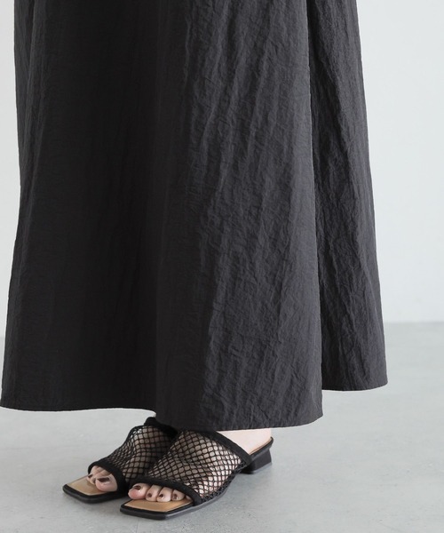 FOR I SERIES】バックスリットロングワンピース 971614