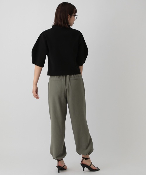 saloon（サルーン）の「SALOON(サルーン)/マットブッチャードロストパンツ（その他パンツ・レディース・ブラック/ベージュ/カーキ・FREE）」の19枚目の写真