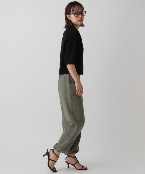 saloon（サルーン）の「SALOON(サルーン)/マットブッチャードロストパンツ（その他パンツ・レディース・ブラック/ベージュ/カーキ・FREE）」の20枚目の写真