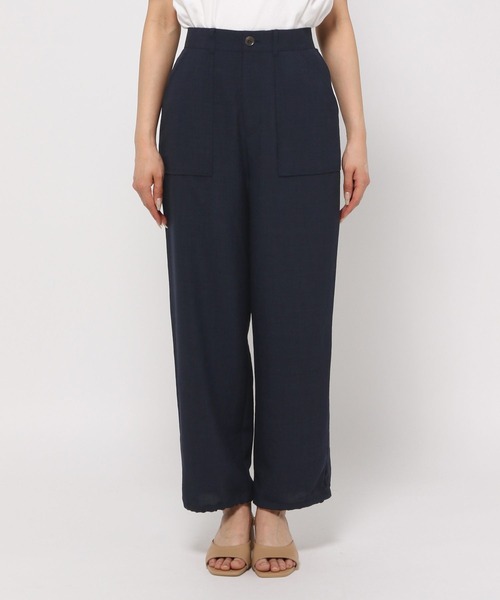 saloon（サルーン）の「SALOON(サルーン)/マットブッチャードロストパンツ（その他パンツ・レディース・ブラック/ベージュ/カーキ・FREE）」の21枚目の写真