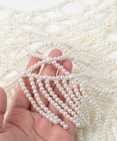 miette(ミエット)の「パールビスチェ(Tシャツ/カットソー・レディース・オフホワイト/ブルー/ピンク・FREE)」の11枚目の写真