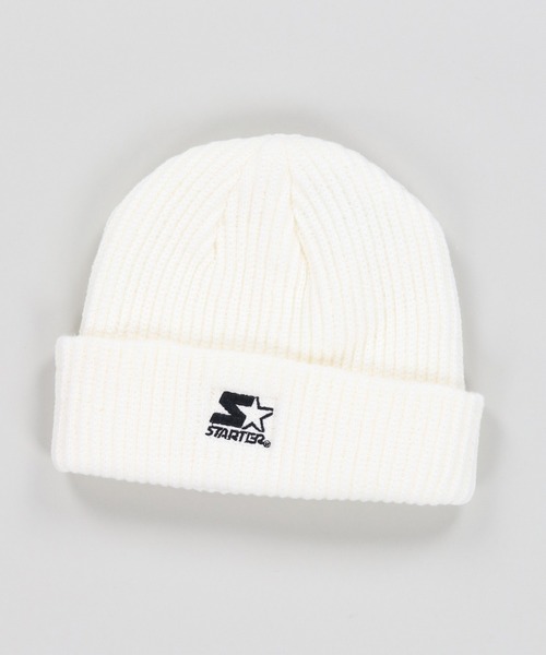 STARTER(スターター)の「【STARTER/スターター】ロゴニットキャップ(ニットキャップ/ビーニー・メンズ・グリーン/オレンジ/ブラック/ピンク系その他/ホワイト/ブラウン・ONESIZE)」の13枚目の写真