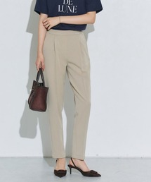 高見えすっきりテーパードパンツ