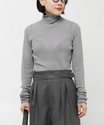 AP STUDIO | Sheer turtle knit(ニット/セーター)