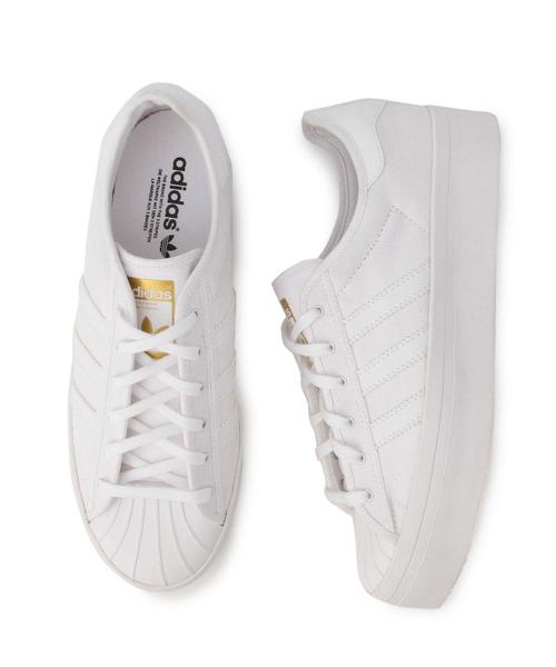 adidas（アディダス）の「adidas　SUPERSTAR RIZE W/ BCadidas SUPER/S RIZE W（スニーカー・レディース・ホワイト/ブラック・22.5cm/23.5cm/24.5cm）」の9枚目の写真