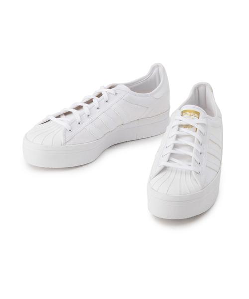 adidas（アディダス）の「adidas　SUPERSTAR RIZE W/ BCadidas SUPER/S RIZE W（スニーカー・レディース・ホワイト/ブラック・22.5cm/23.5cm/24.5cm）」の6枚目の写真