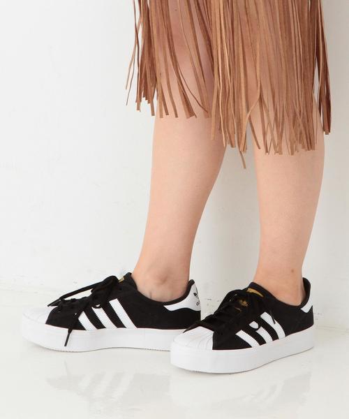 adidas（アディダス）の「adidas　SUPERSTAR RIZE W/ BCadidas SUPER/S RIZE W（スニーカー・レディース・ホワイト/ブラック・22.5cm/23.5cm/24.5cm）」の8枚目の写真