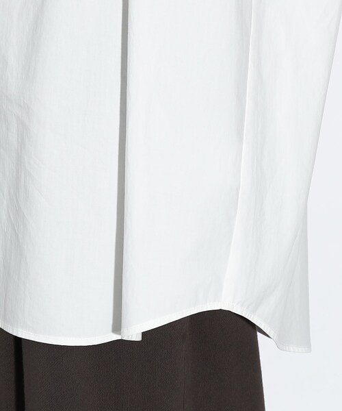 tk.TAKEO KIKUCHI（ティーケータケオキクチ）の「◆スーピマコットンビッグシャツ（シャツ/ブラウス・メンズ・ホワイト/ベージュ/ブラック・03/01/02）」の10枚目の写真