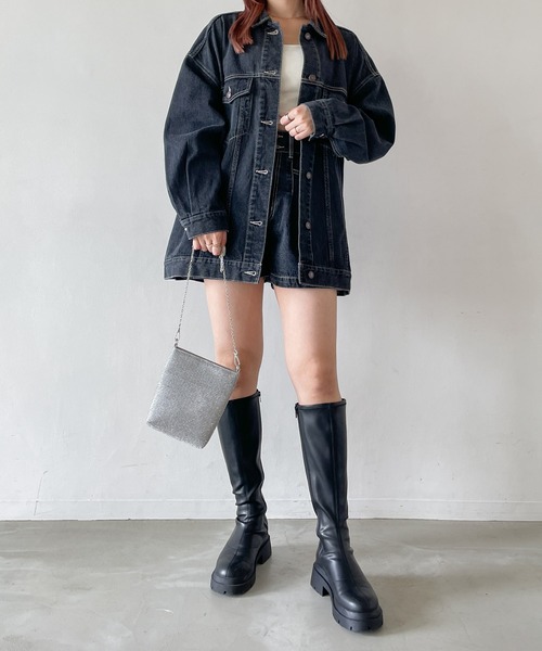 Heather（ヘザー）の「デニムショートパンツ 976384（デニム