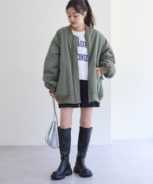 CIAOPANIC TYPY(チャオパニックティピー)の「すっきり見えロングブーツ(ブーツ・レディース・ブラック/ブラウン・SMALL/MEDIUM/LARGE)」の5枚目の写真