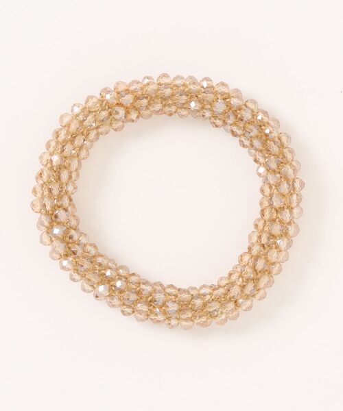 ビーズ編みヘアゴムブレス（ヘアゴム）｜Three Four Time