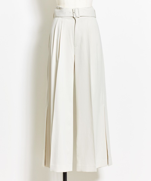 NOELA(ノエラ)の「サイドプリーツワイドパンツ(その他パンツ・レディース・ブラック/ピンク/オフホワイト・S/M)」の14枚目の写真