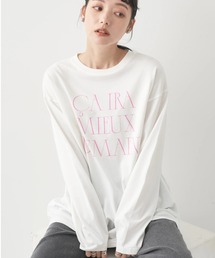 earth music&ecology | CA IRA MIEUX DEMAIN ロンT(Tシャツ/カットソー)