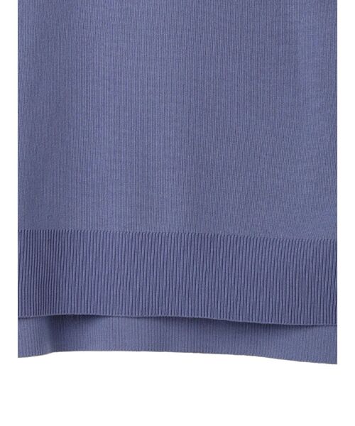 earth music&ecology(アースミュージックアンドエコロジー)の「サイドスリットルーズチュニック(チュニック・レディース・アイボリー/ブラック/ピンク/ブルー・FREE)」の12枚目の写真