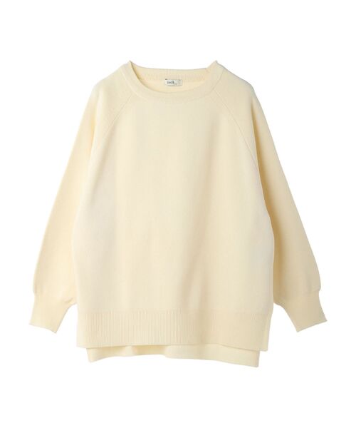 earth music&ecology(アースミュージックアンドエコロジー)の「サイドスリットルーズチュニック(チュニック・レディース・アイボリー/ブラック/ピンク/ブルー・FREE)」の16枚目の写真