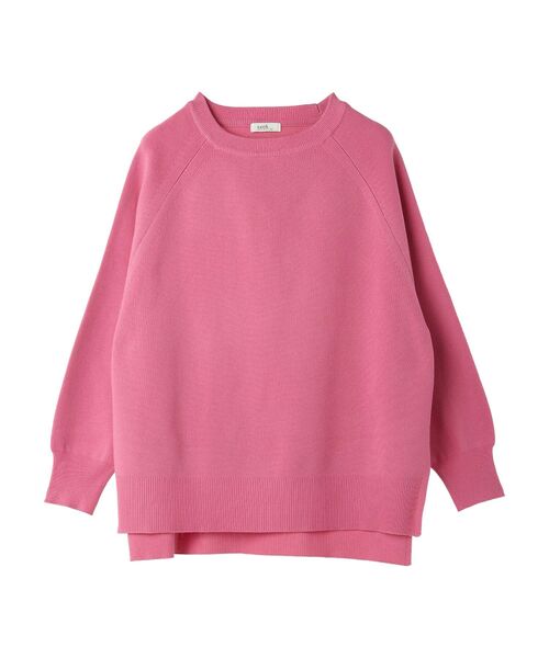 earth music&ecology(アースミュージックアンドエコロジー)の「サイドスリットルーズチュニック(チュニック・レディース・アイボリー/ブラック/ピンク/ブルー・FREE)」の18枚目の写真