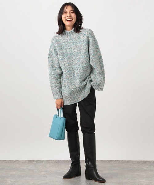 BARNYARDSTORM（バンヤードストーム）の「BARNYARDSTORM / メランジェニット（ニット/セーター・レディース・ブルー・FREE）」の7枚目の写真