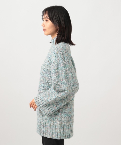 BARNYARDSTORM（バンヤードストーム）の「BARNYARDSTORM / メランジェニット（ニット/セーター・レディース・ブルー・FREE）」の9枚目の写真