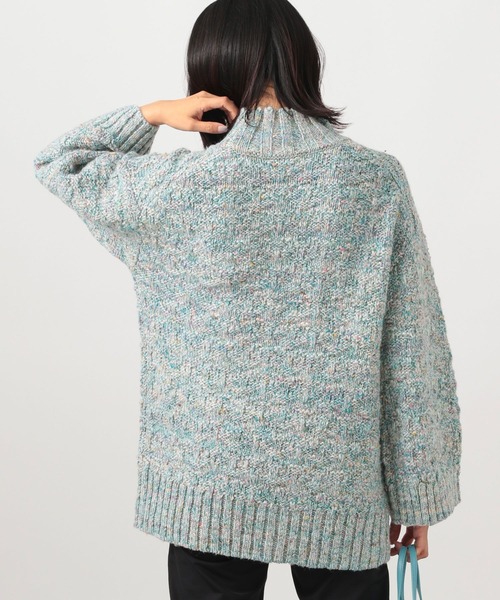 BARNYARDSTORM（バンヤードストーム）の「BARNYARDSTORM / メランジェニット（ニット/セーター・レディース・ブルー・FREE）」の5枚目の写真