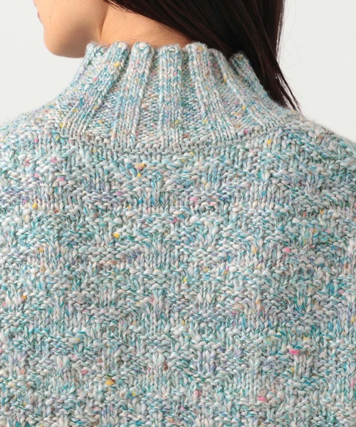 BARNYARDSTORM（バンヤードストーム）の「BARNYARDSTORM / メランジェニット（ニット/セーター・レディース・ブルー・FREE）」の12枚目の写真