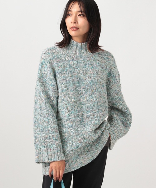 BARNYARDSTORM（バンヤードストーム）の「BARNYARDSTORM / メランジェニット（ニット/セーター・レディース・ブルー・FREE）」の17枚目の写真