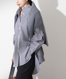 THOMAS MASON | 《追加》THOMAS MASONスタンドカラーシャツ(シャツ/ブラウス)