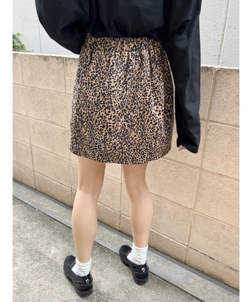 PHILLY（フィリー）の「【PHILLY】レオパードミニスカート（スカート・レディース・ブラウン/アイボリー・FREE）」の14枚目の写真