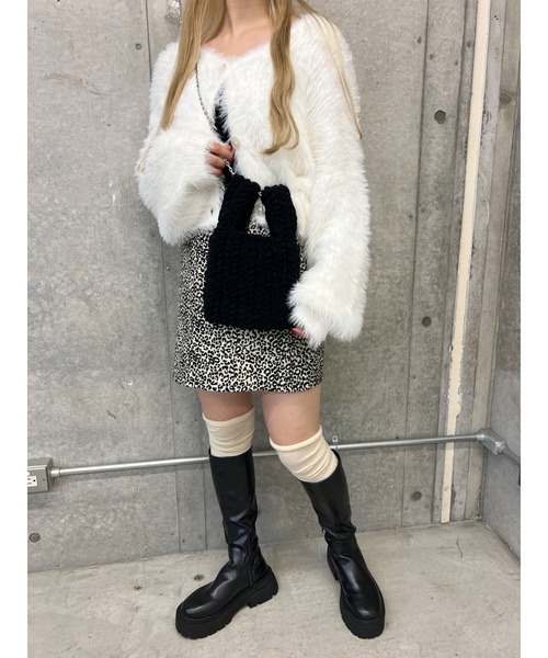 PHILLY（フィリー）の「【PHILLY】レオパードミニスカート（スカート・レディース・ブラウン/アイボリー・FREE）」の10枚目の写真