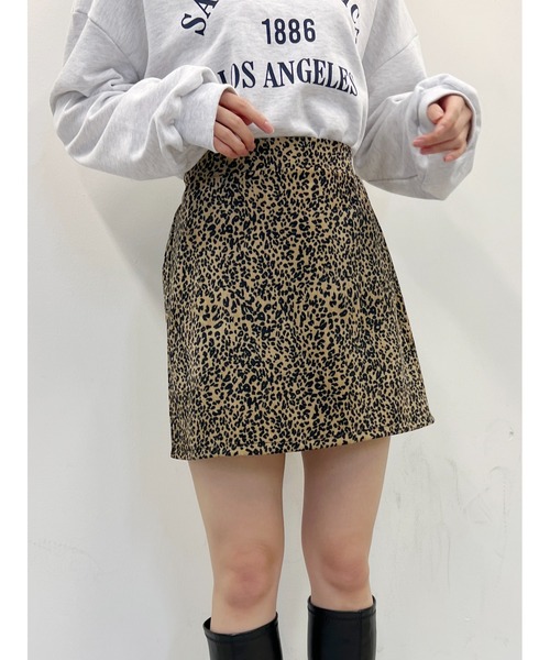 PHILLY（フィリー）の「【PHILLY】レオパードミニスカート（スカート・レディース・ブラウン/アイボリー・FREE）」の18枚目の写真