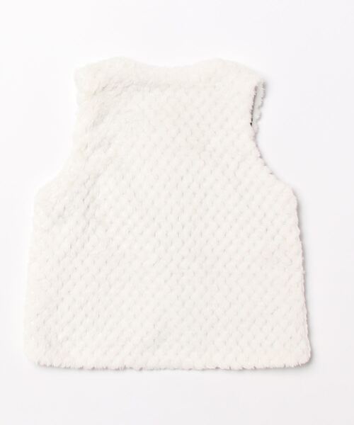 baby cheer（ベイビーチアー）の「いちごジャカードベスト（ベスト・キッズ・キナリ・70-90cm）」の10枚目の写真