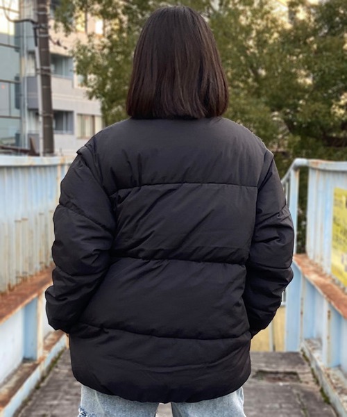 ROCAWEAR ダッフルコート Sサイズ ロカウェア 黒 ダウン