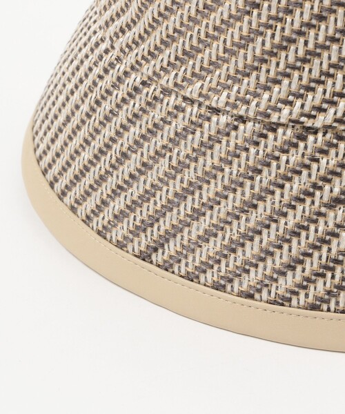 Ray BEAMS（レイビームス）の「Ray BEAMS / パイピング ハット（ハット・レディース・ブラック/その他・ONE SIZE）」の19枚目の写真